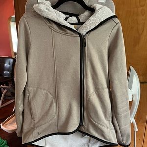 Lolë Asymmetrical Zip Hoodie